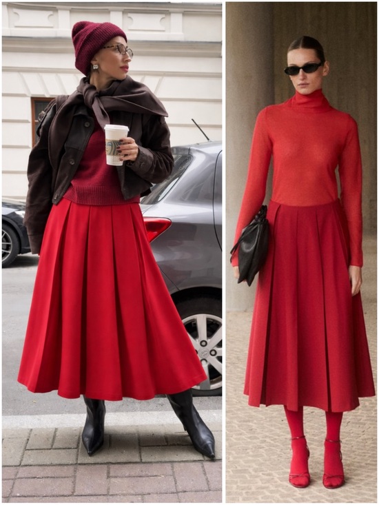 Mango Dresses & Skirts - Mango Wool Blend Pleated Skirt New